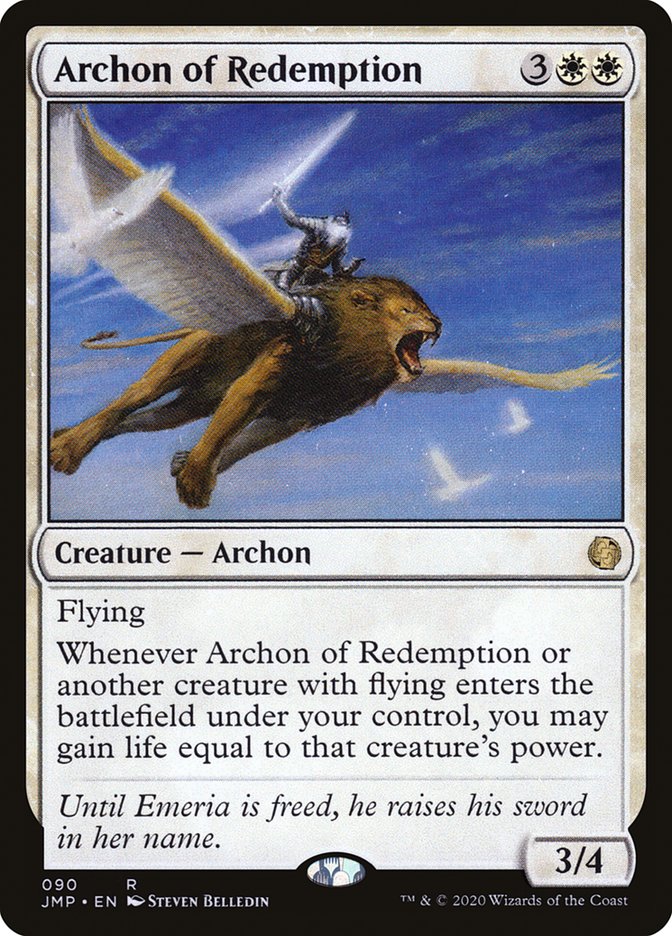 Archon of Redemption [Jumpstart] | Card Citadel