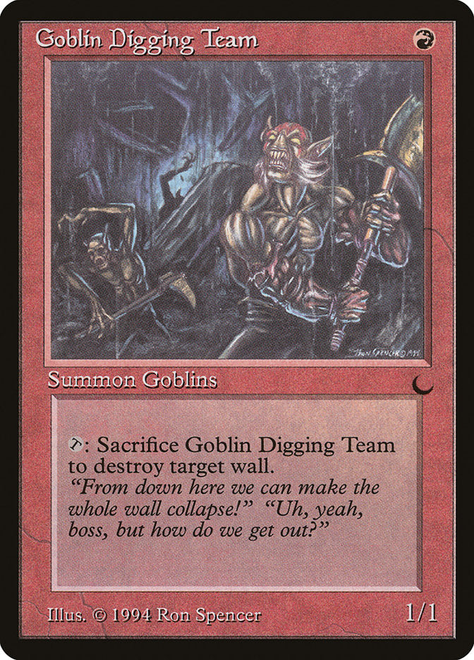 Goblin Digging Team [The Dark] | Card Citadel