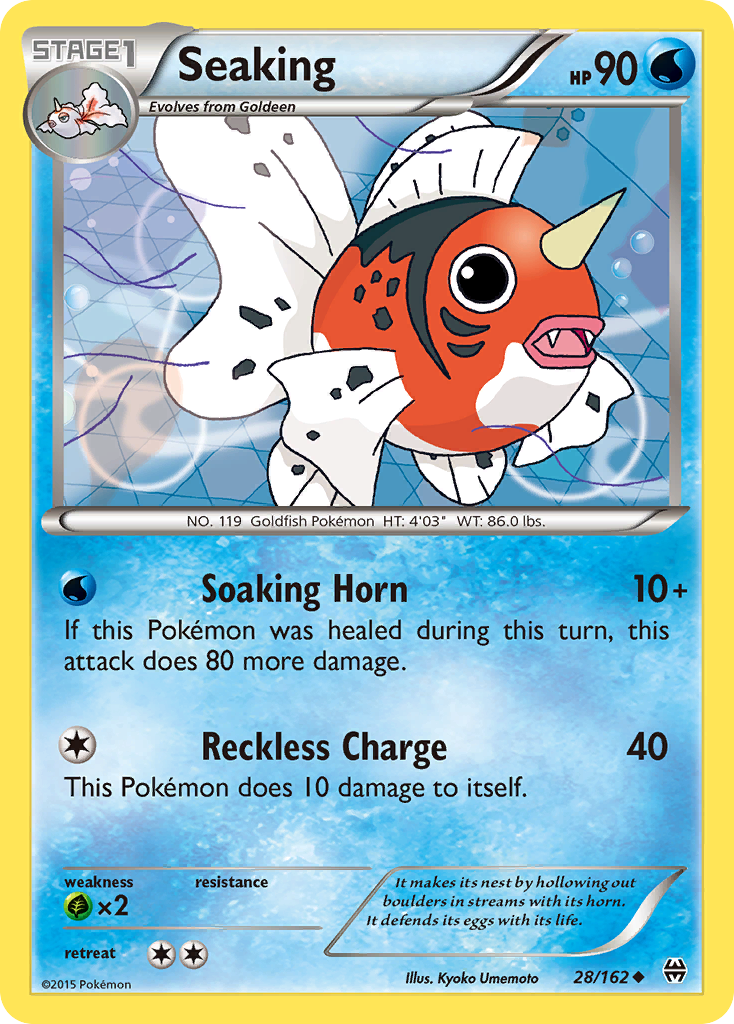 Seaking (28/162) [XY: BREAKthrough] | Card Citadel