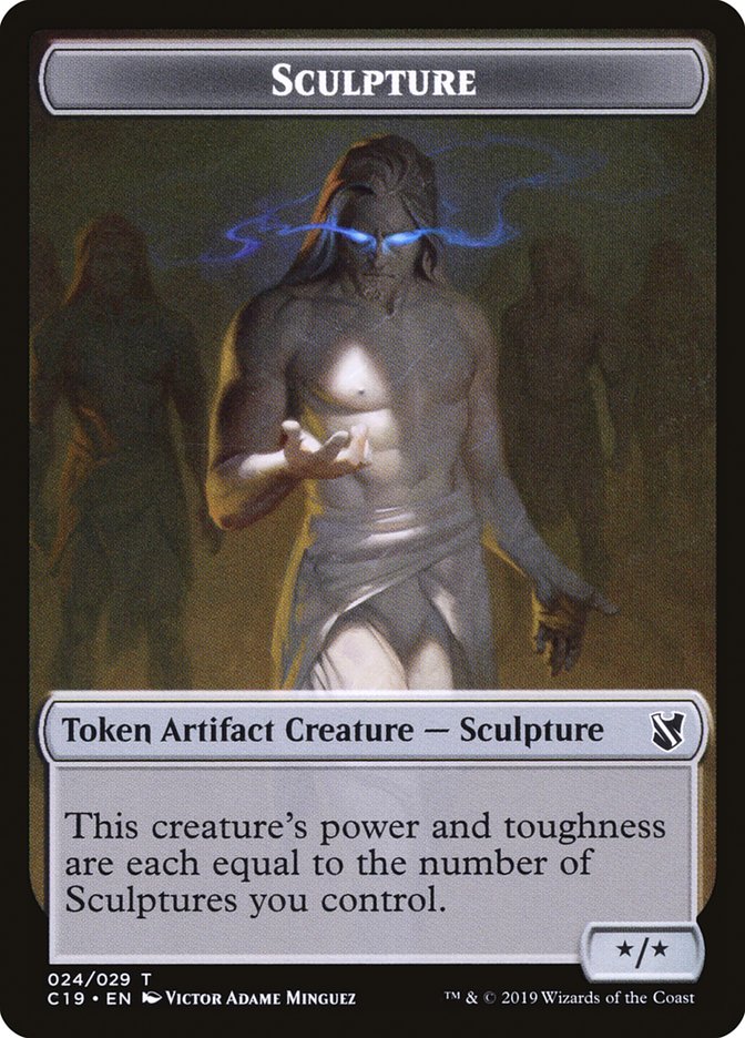 Sculpture [Commander 2019 Tokens] | Card Citadel
