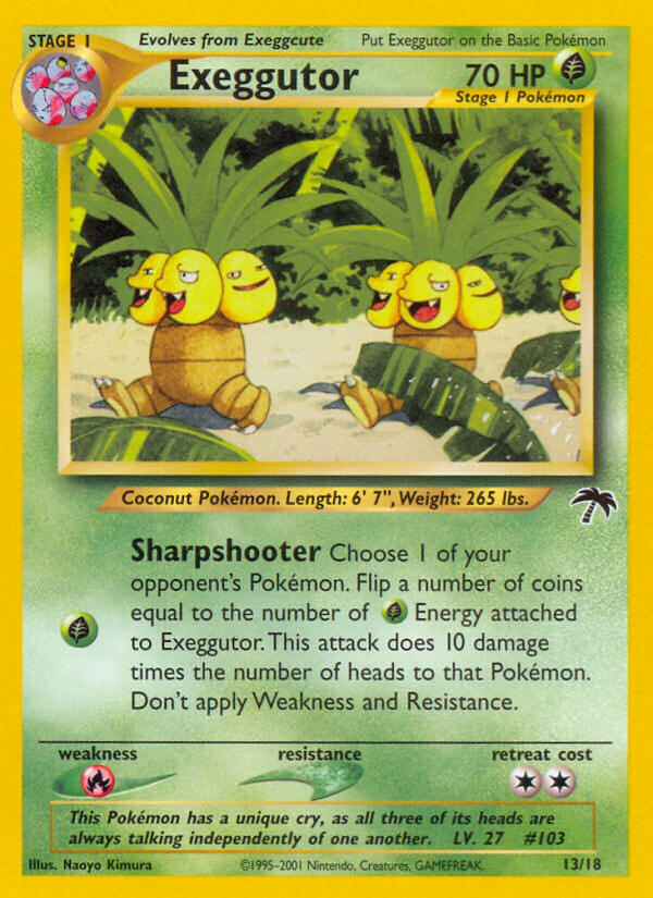 Exeggutor (13/18) [Southern Islands] | Card Citadel