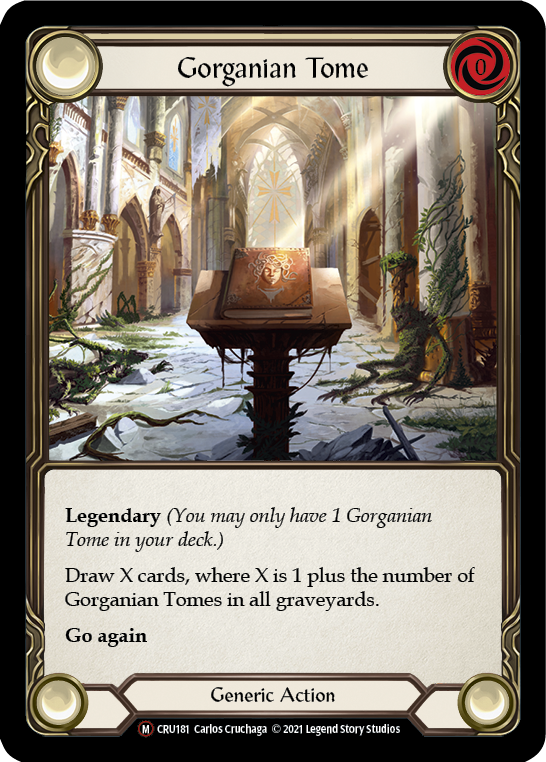 Gorganian Tome [CRU181] Unlimited Normal | Card Citadel