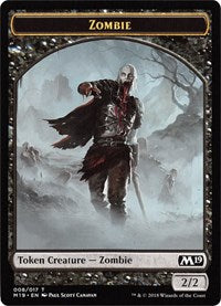Zombie // Goblin Double-sided Token (Game Night) [Core Set 2019 Tokens] | Card Citadel