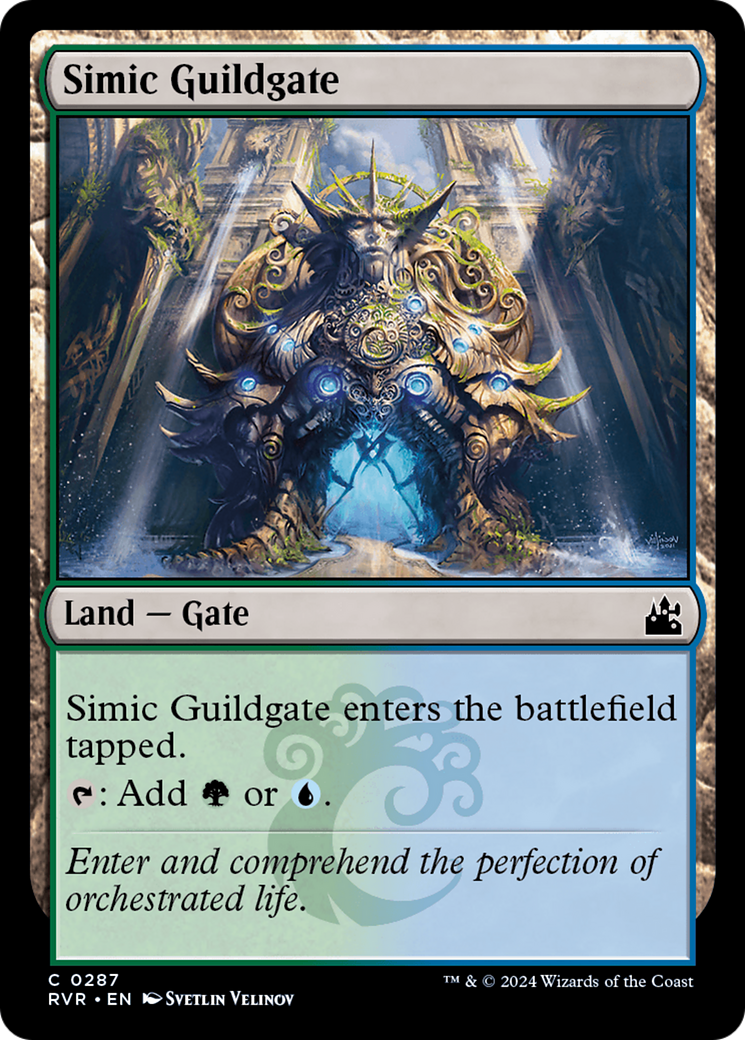 Simic Guildgate [Ravnica Remastered] | Card Citadel