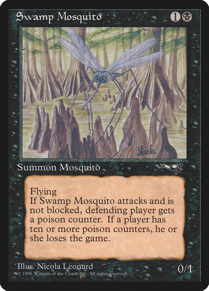 Swamp Mosquito (Facing Forward) [Alliances] | Card Citadel