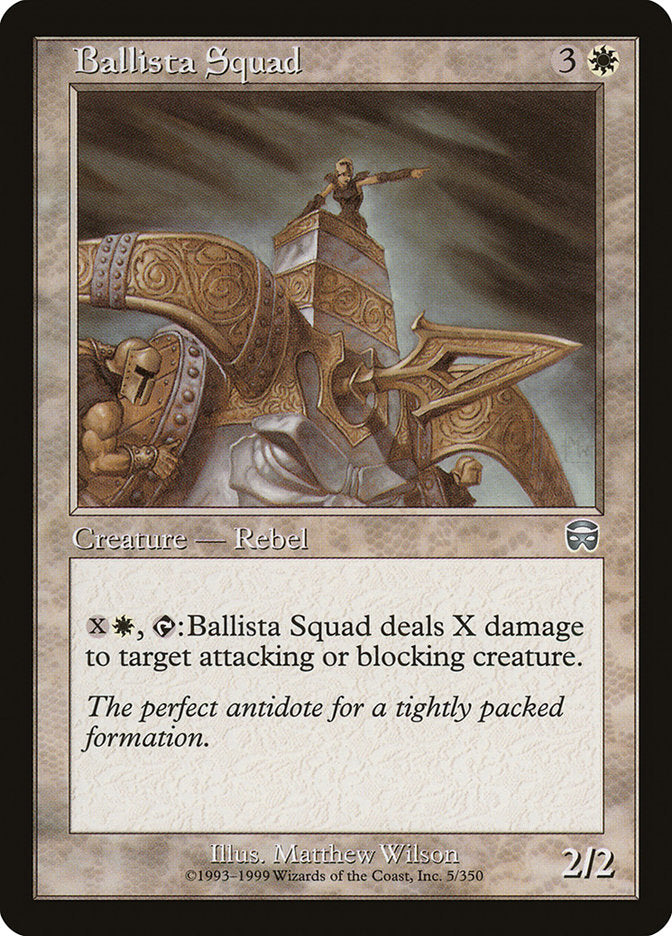 Ballista Squad [Mercadian Masques] | Card Citadel