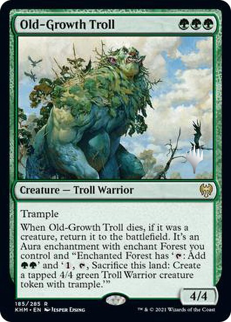 Old-Growth Troll [Kaldheim Promo Pack] | Card Citadel