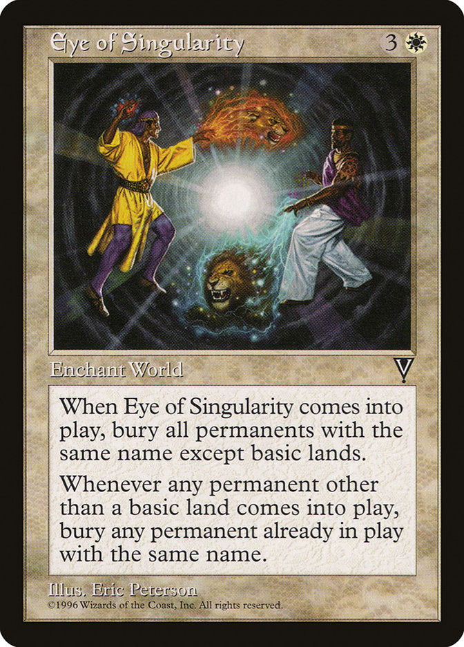 Eye of Singularity [Visions] | Card Citadel