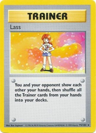Lass (75/102) [Base Set Shadowless Unlimited] | Card Citadel