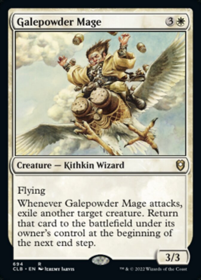 Galepowder Mage [Commander Legends: Battle for Baldur's Gate] | Card Citadel