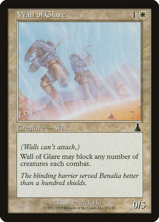 Wall of Glare [Urza's Destiny] | Card Citadel