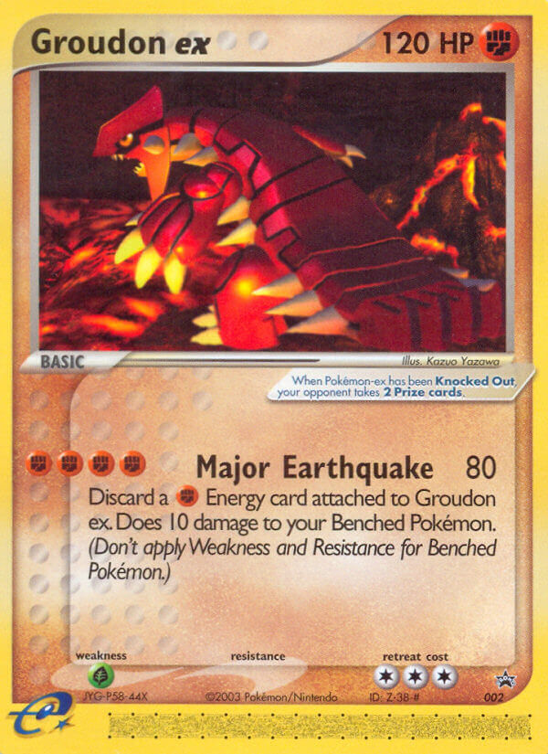 Groudon ex (002) [Nintendo: Black Star Promos] | Card Citadel