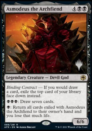 Asmodeus the Archfiend (Promo Pack) [Dungeons & Dragons: Adventures in the Forgotten Realms Promos] | Card Citadel
