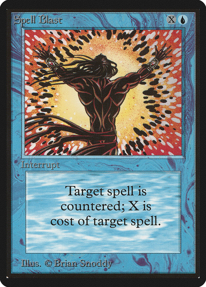 Spell Blast [Limited Edition Beta] | Card Citadel
