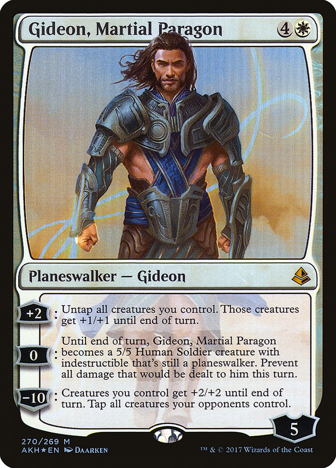 Gideon, Martial Paragon [Amonkhet] | Card Citadel