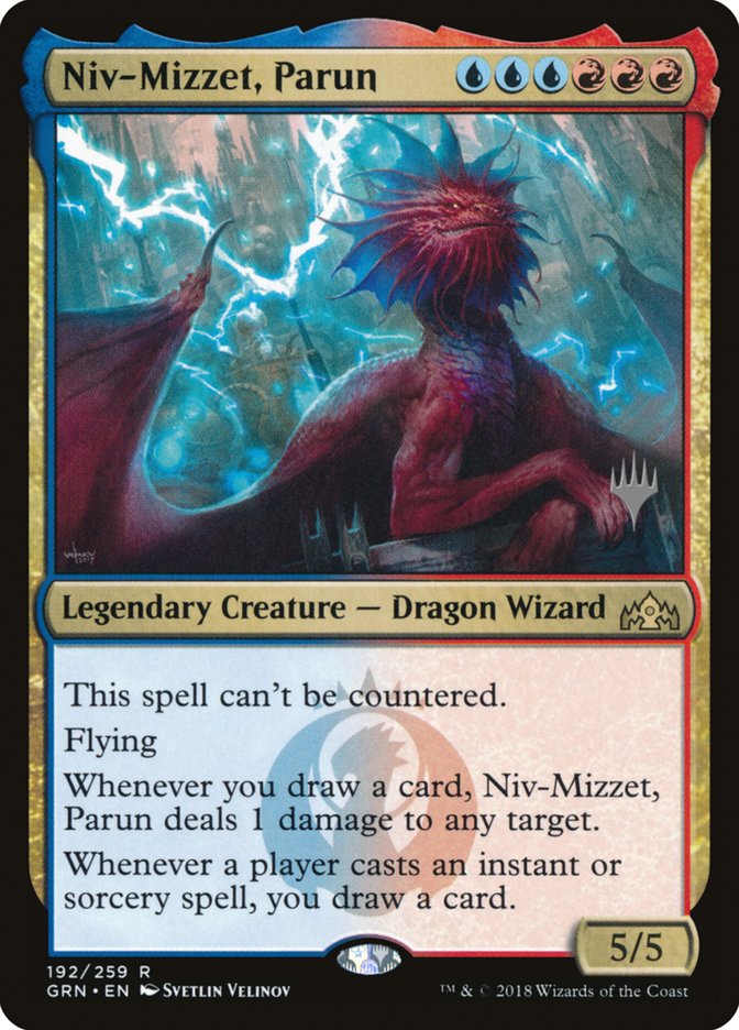 Niv-Mizzet, Parun (Promo Pack) [Guilds of Ravnica Promos] | Card Citadel