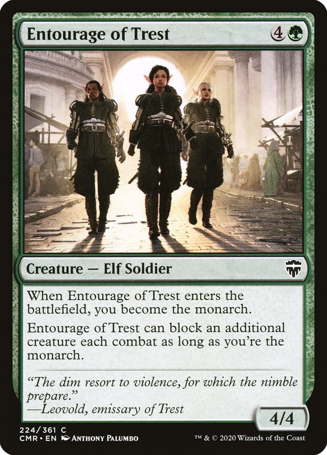 Entourage of Trest [Commander Legends] | Card Citadel