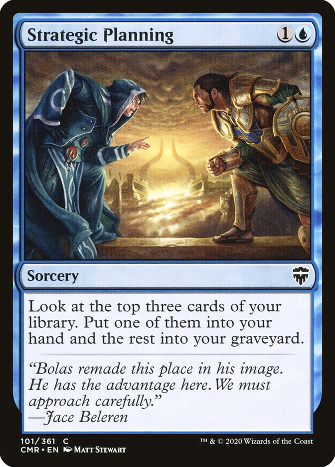 Strategic Planning [Commander Legends] | Card Citadel