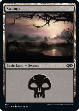 Swamp (105) [Jumpstart 2022] | Card Citadel