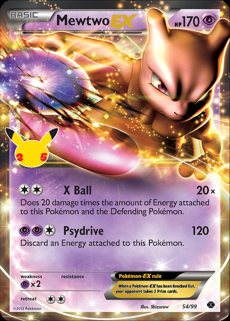 Mewtwo EX (54/99) [Celebrations: 25th Anniversary - Classic Collection] | Card Citadel
