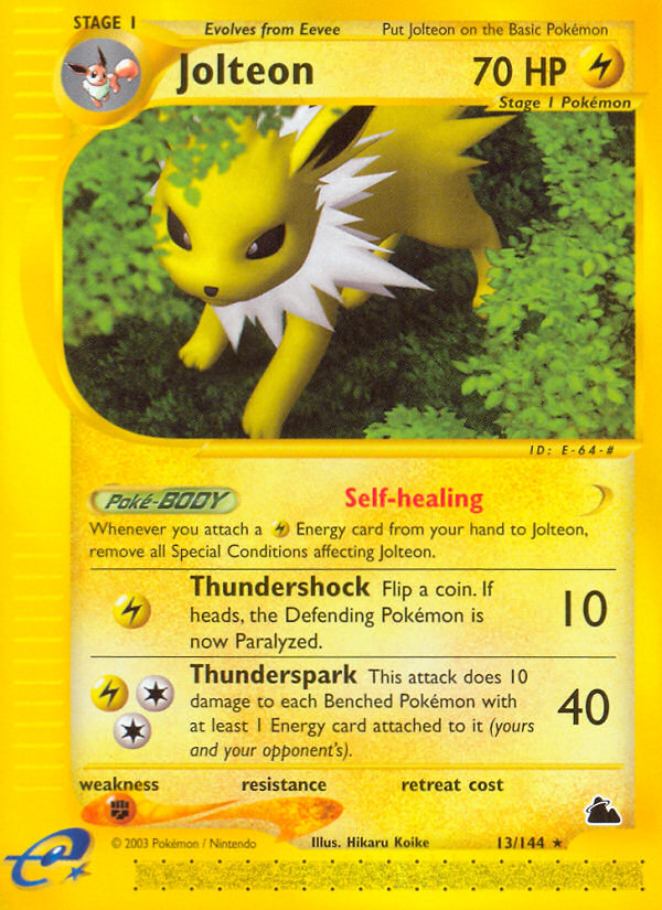 Jolteon (13/144) [Skyridge] | Card Citadel