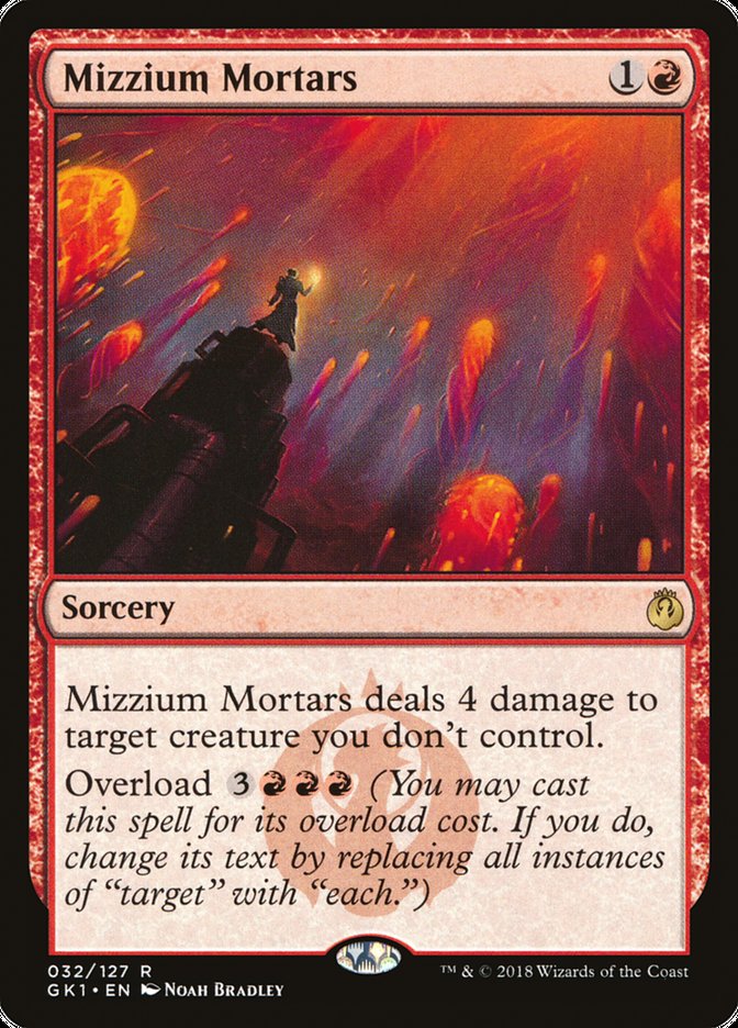 Mizzium Mortars [GRN Guild Kit] | Card Citadel