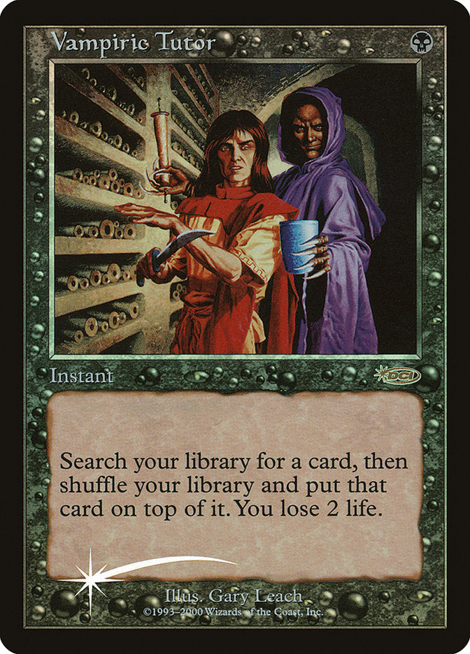 Vampiric Tutor [Judge Gift Cards 2000] | Card Citadel