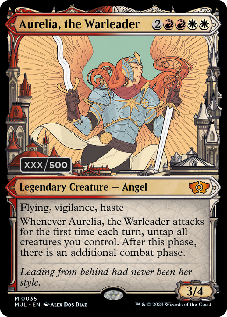 Aurelia, the Warleader (Serialized) [Multiverse Legends] | Card Citadel