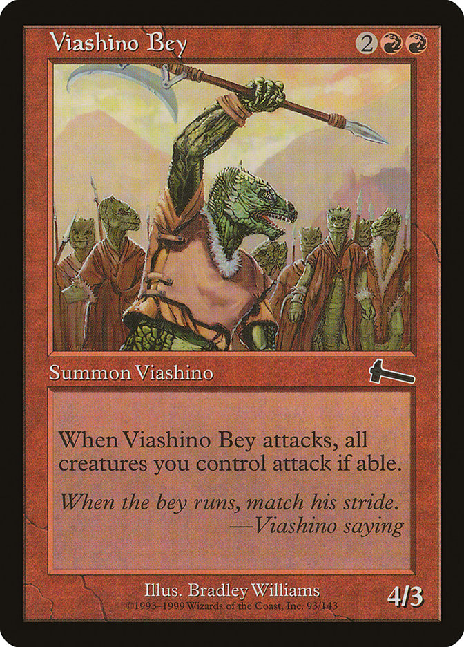 Viashino Bey [Urza's Legacy] | Card Citadel