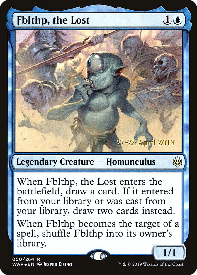 Fblthp, the Lost  [War of the Spark Prerelease Promos] | Card Citadel