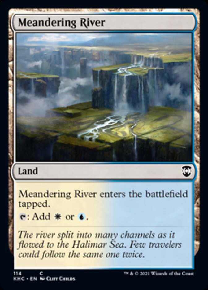 Meandering River [Kaldheim Commander] | Card Citadel