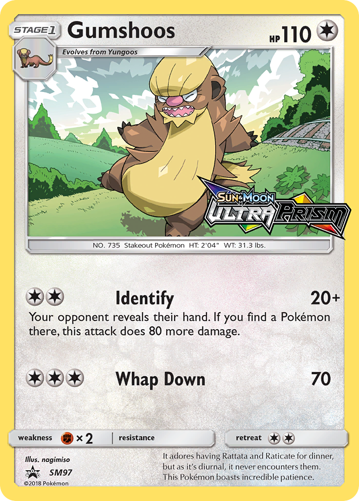 Gumshoos (SM97) [Sun & Moon: Black Star Promos] | Card Citadel