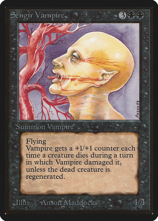 Sengir Vampire [Limited Edition Beta] | Card Citadel