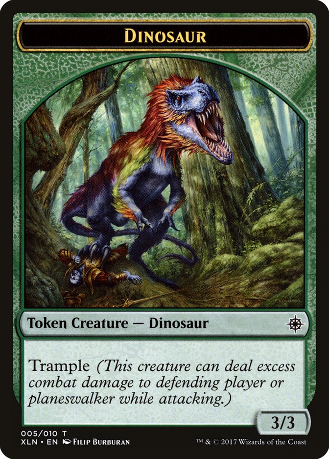 Dinosaur [Ixalan Tokens] | Card Citadel