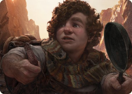 Sam, Loyal Attendant Art Card [The Lord of the Rings: Tales of Middle-earth Art Series] | Card Citadel