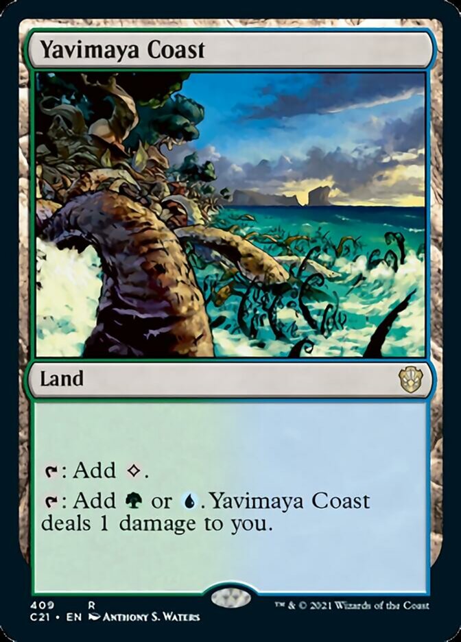 Yavimaya Coast [Commander 2021] | Card Citadel
