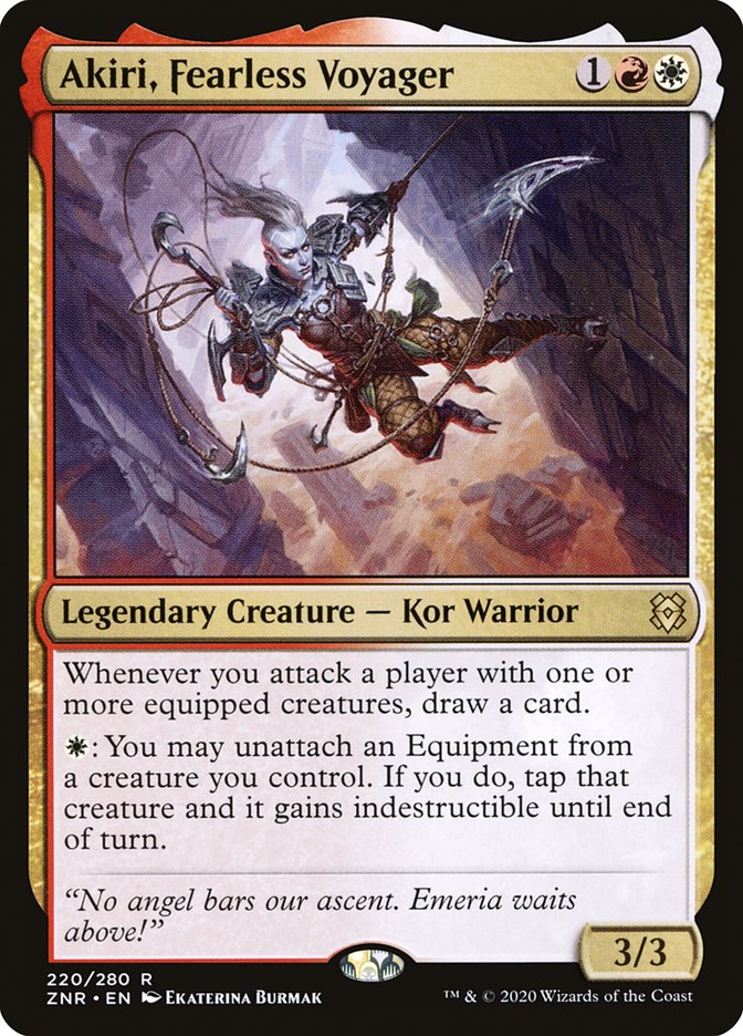 Akiri, Fearless Voyager [Zendikar Rising] | Card Citadel