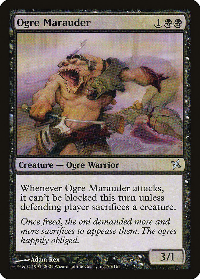 Ogre Marauder [Betrayers of Kamigawa] | Card Citadel