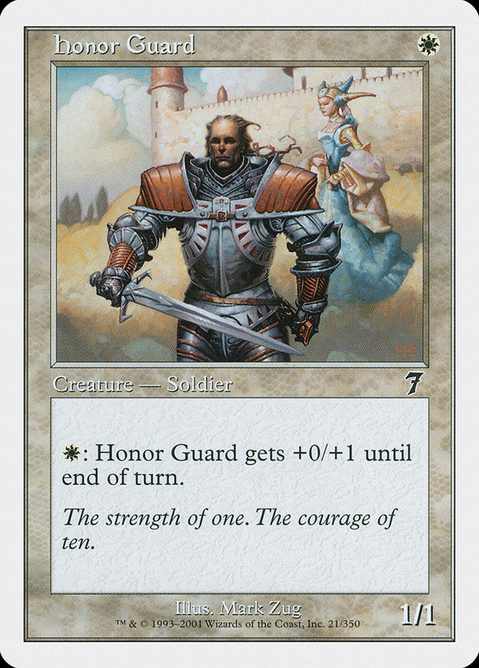 Honor Guard [Seventh Edition] | Card Citadel