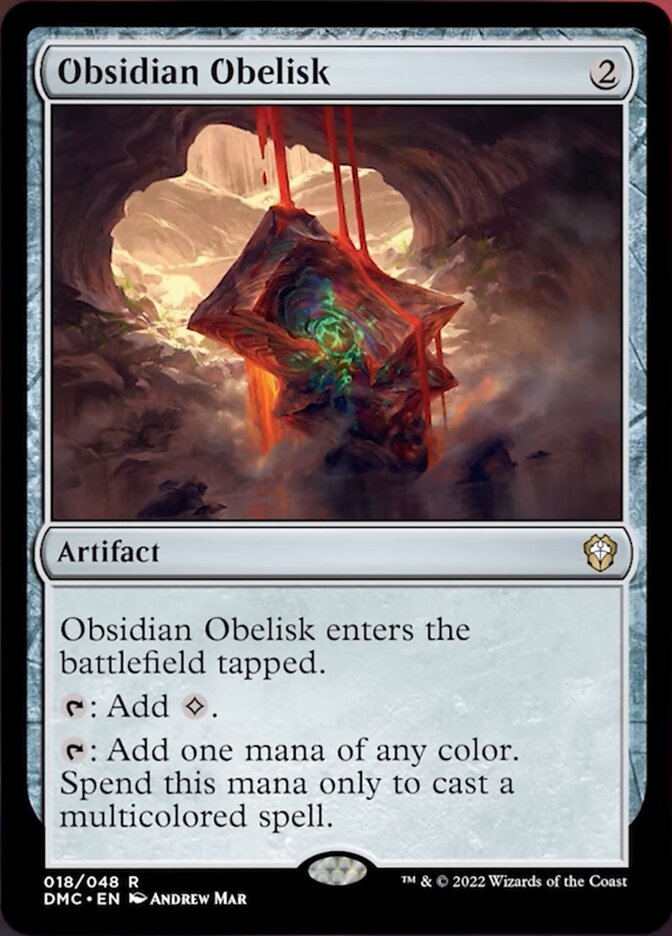 Obsidian Obelisk [Dominaria United Commander] | Card Citadel