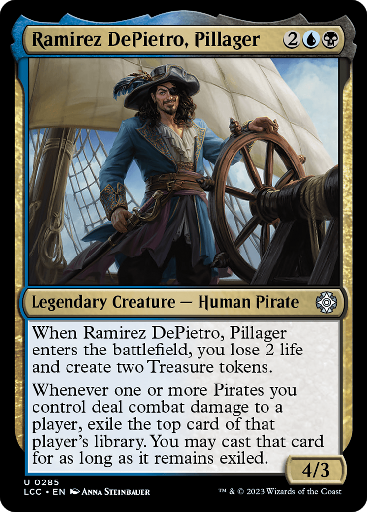 Ramirez DePietro, Pillager [The Lost Caverns of Ixalan Commander] | Card Citadel