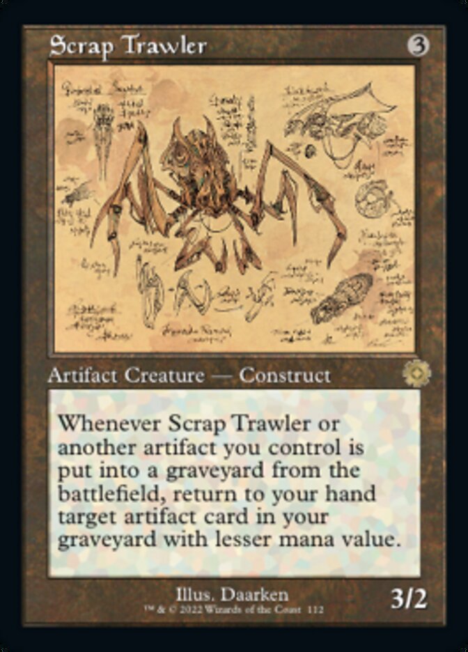 Scrap Trawler (Retro Schematic) [The Brothers' War Retro Artifacts] | Card Citadel