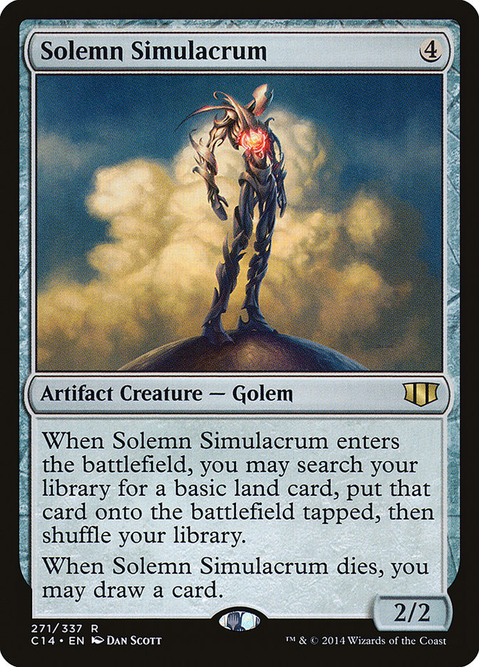 Solemn Simulacrum [Commander 2014] | Card Citadel