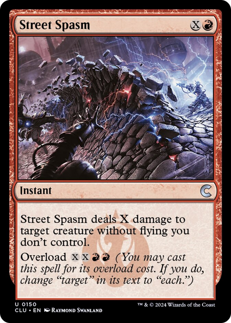 Street Spasm [Ravnica: Clue Edition] | Card Citadel