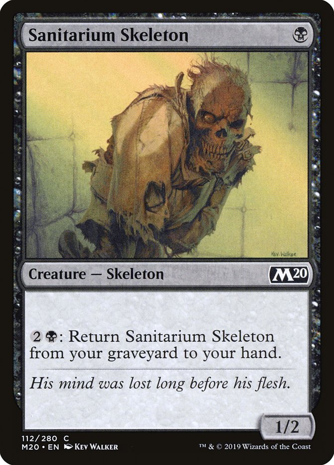 Sanitarium Skeleton [Core Set 2020] | Card Citadel