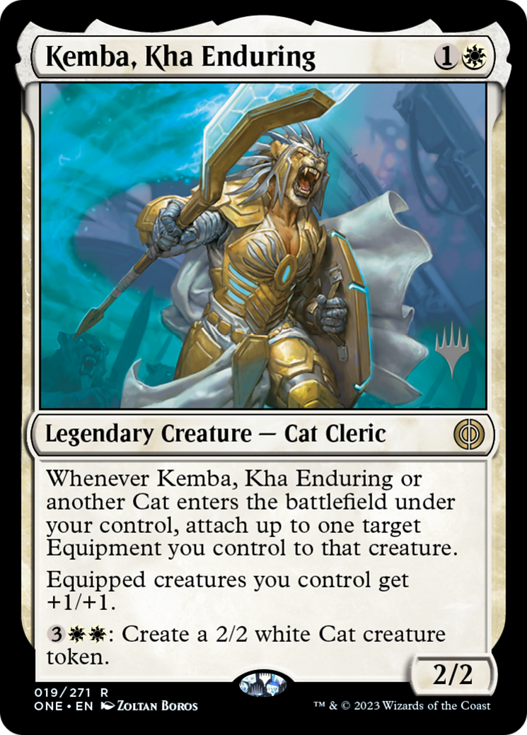 Kemba, Kha Enduring (Promo Pack) [Phyrexia: All Will Be One Promos] | Card Citadel