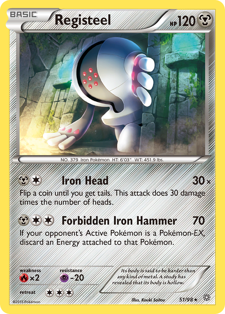 Registeel (51/98) [XY: Ancient Origins] | Card Citadel