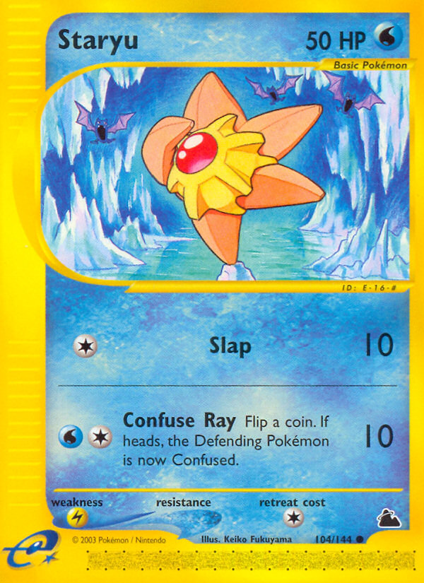 Staryu (104/144) [Skyridge] | Card Citadel