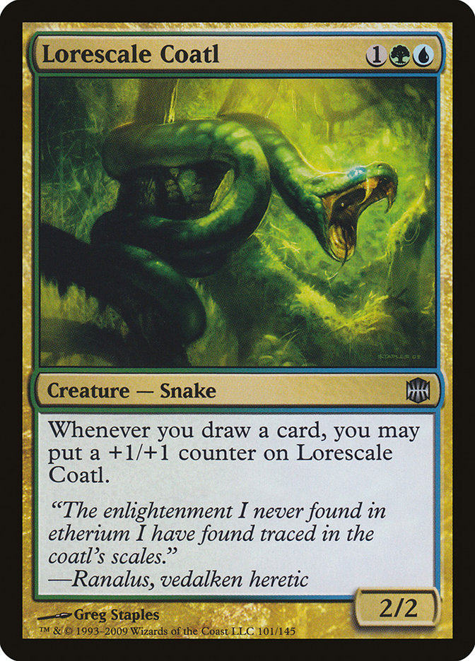 Lorescale Coatl [Alara Reborn] | Card Citadel