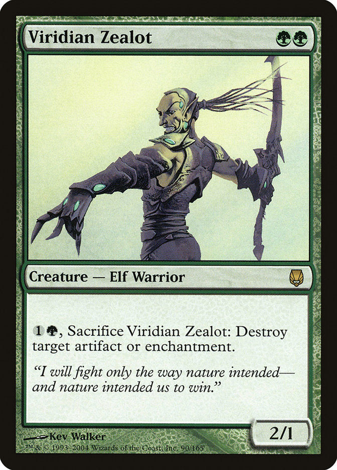 Viridian Zealot [Darksteel] | Card Citadel